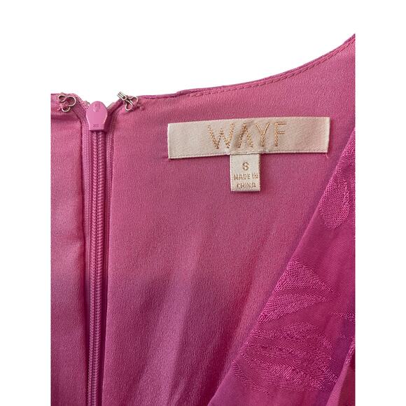 WAYF ATTINA FAUX WRAP DRESS SIZE SMALL - Picture 10 of 11